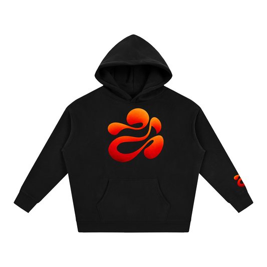Fire Fleeced Hoodie